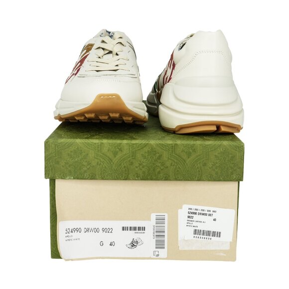 Gucci Women's Rhyton Gucci Logo Sneakers - Picture 5 of 7